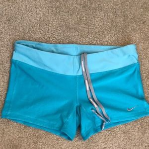 Nike running spandex shorts